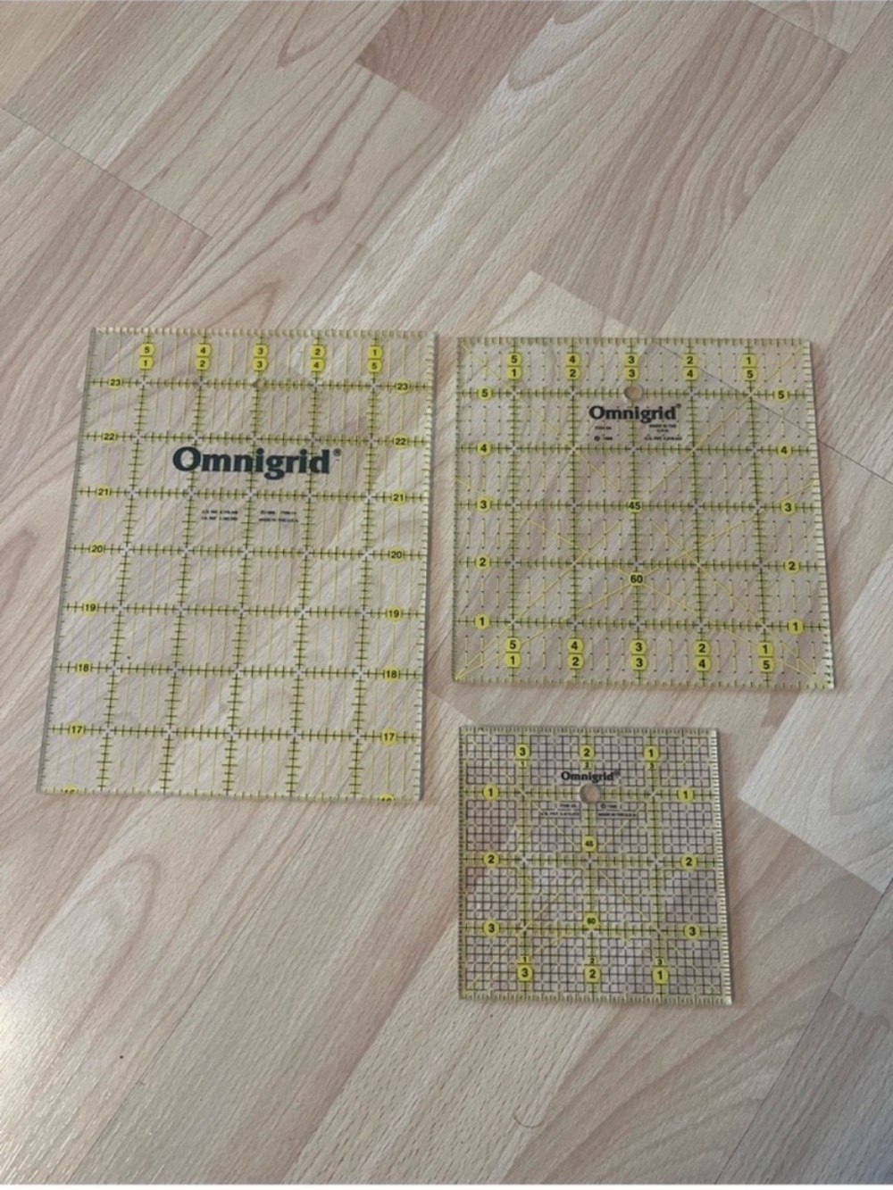 Omnigrid quilters rulers